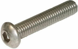 Inox Mare Βίδα Άλλεν Inox DIN 7380 με Μήκος 6mm