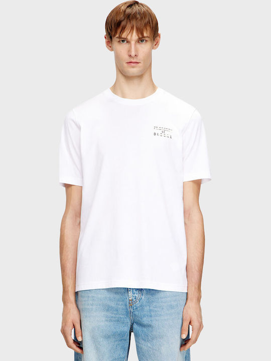 Diesel Tricou Alb