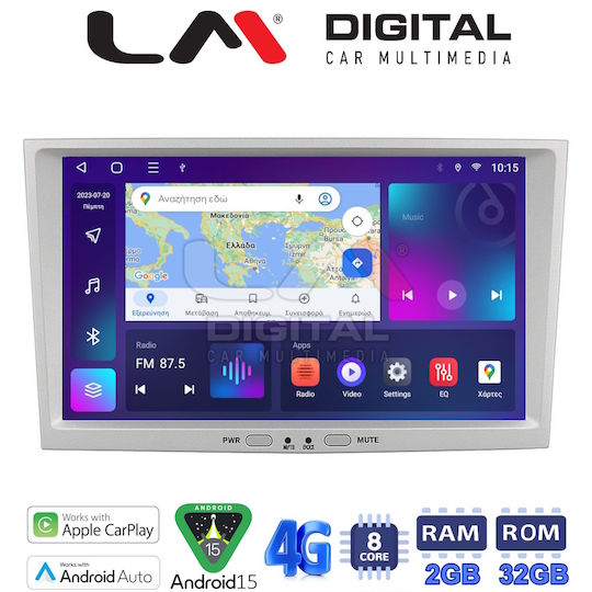 LM Digital Car Audio System for Opel Agila / Antara / Astra / Combo / Corsa / Vectra / Zafira Suzuki Ignis Renault Trafic 2011 (Bluetooth/USB/WiFi/GPS) with Touch Screen 8"