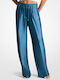Women's Fabric Trousers Blue