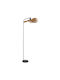 Eglo Siruela Floor Lamp H160xW23cm. with Socket for Bulb E27 Beige