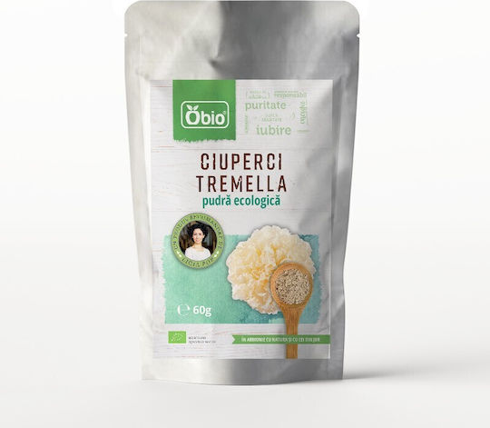 Organic Tremella Mushroom Powder 60g Obio