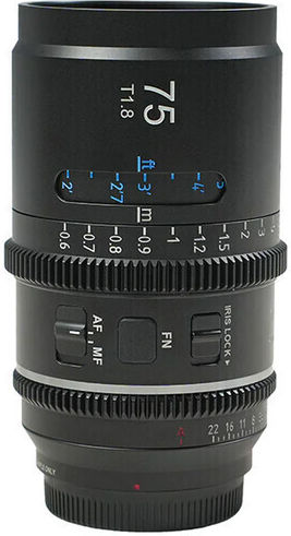 Sirui Full Frame Φωτογραφικός Φακός Astra T1.8 1.33x Full Frame Autofocus Anamorphic Cine 100mm Neutral Flare Σταθερός για Sony E Mount Μαύρος