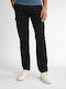 Trousers Cargo Elastic in Regular Fit Black