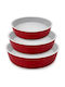 Homestyle Aluminum Baking Pan with Non-Stick Interior Coating