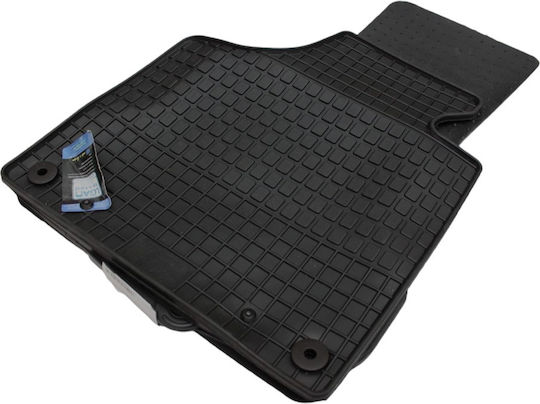 Petex Set of Front and Rear Mats 4pcs for Audi A3 2003-2013 Black