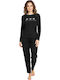 Soccus Set Pijamale pentru Femei Black