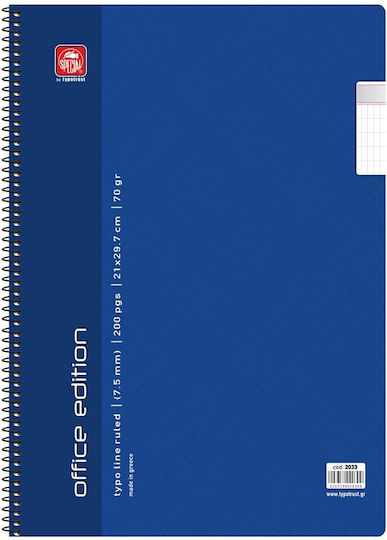 Typotrust Notizbuch Verschiedene Formulare (4Stück)
