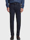 Herren Jeanshose Elastisches Slim Anwendung Dunkelblau