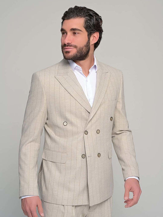 Ben Tailor Bellagio Ανδρικό Σακάκι Μπεζ