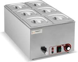 Lappas Ηλεκτρικό Μπεν Μαρί 1.2kW με Χωρητικότητα xGN1/6