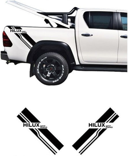 Toyota Hilux 2015+ Αυτοκόλλητο Πίσω Πλαϊνό Logo Hilux Off Road