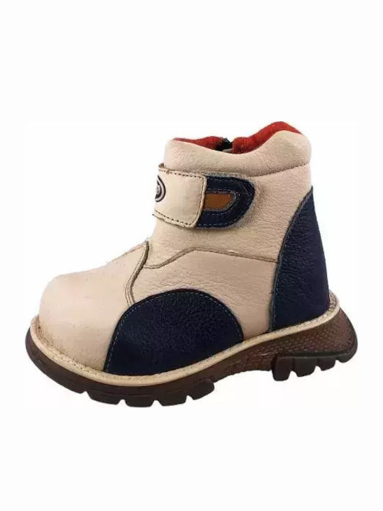Chippo Lederne Kinderstiefel Beige
