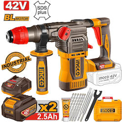 Ingco CRHLI422882E Κρουστικό Σκαπτικό Πιστολέτο 20V με 2 Μπαταρίες 2.5Ah Ingco CRHLI422882E Κρουστικό Σκαπτικό Πιστολέτο 20V με 2 Μπαταρίες 2.5Ah