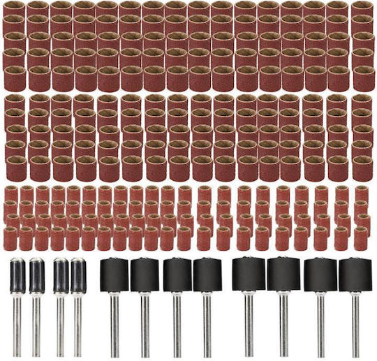 Polierscheiben & Pads Set Für Glättungskopf 252 Stück Holz Metall