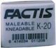 Soft Charcoal Eraser 12pcs K20 Factis