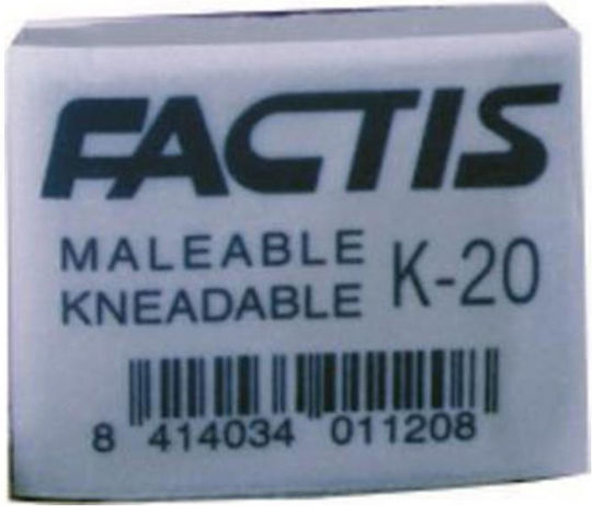 Soft Charcoal Eraser 12pcs K20 Factis