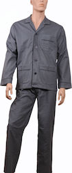 Pegasus Bio Men's Winter Pajamas Set Grey