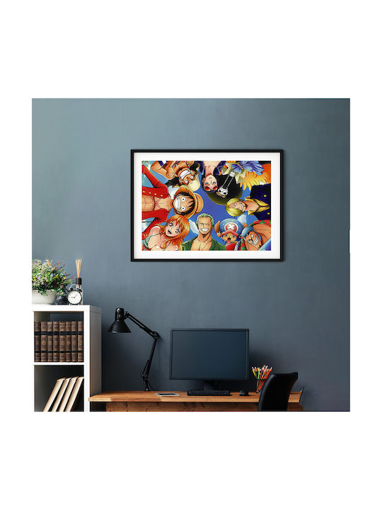 Poster One Piece Straw Hat Pirates Crew An169 3...