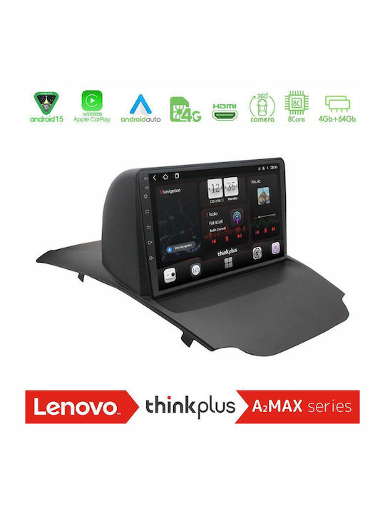 Lenovo Auto-Audiosystem für Ford EcoSport 2014-2017 (Bluetooth/USB/WiFi/GPS/Apple-Carplay/Android-Auto) mit Touchscreen 10"