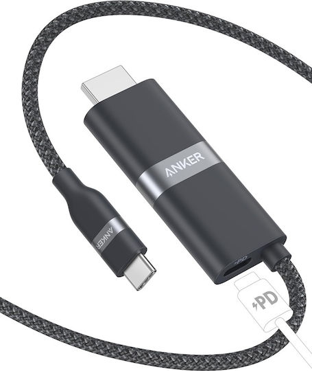 Anker Nano USB-C Към HDMI Адаптер 4K@60Hz PD 140W