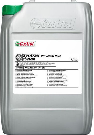 Castrol Transmax Man Trans 75w90 Manual Gearbox Oil 20l