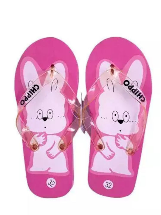 Παιδικές Σαγιονάρες Flip Flops Ροζ