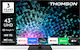 Thomson Smart Τηλεόραση 43" 4K UHD Mini LED 43MG7C15 HDR (2025)