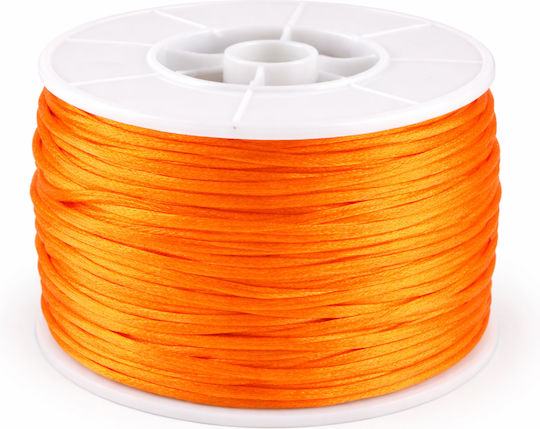 Lace Mouse Tail 0.1cm 100 Metres Orange T4003 Sale 30%