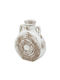 Artekko Decorative Vase Antique White 15.5x7x19.5cm