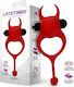 LateToBed Hornvyl Vibrator Bullet 13cm Roșu