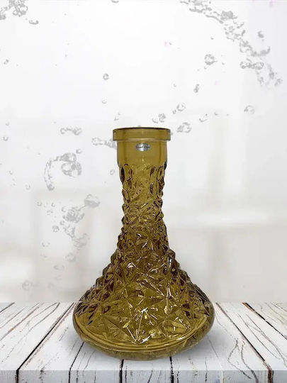 Vessel Glass Vaza Narghilea Caramel 1buc