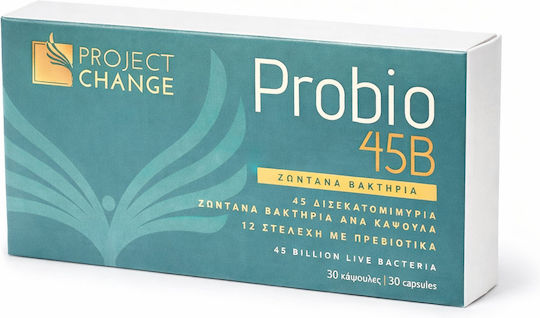 Project Change ProBio 45B Probiotics 30 caps