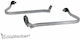Barkbusters Installation Kit for Motorcycle Protective Hand Guards in Silver Colour