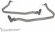 Barkbusters Installation Kit for Motorcycle Protective Hand Guards in Silver Colour