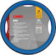 Lampa Car Steering Wheel Cover with Diameter 44-46cm Synthetic Blue with Blue Stitching