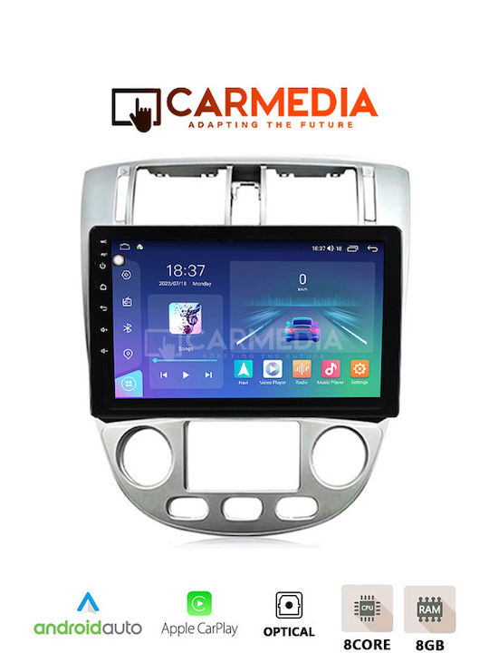 Carmedia Ηχοσύστημα Αυτοκινήτου για Chevrolet Lacetti 2005 (Bluetooth/USB/WiFi/GPS/Apple-Carplay/Android-Auto) με Οθόνη Αφής 12.3"
