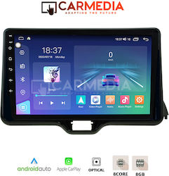 Carmedia Οθόνη Αφής 12.3" για Ταμπλό Αυτοκινήτου Toyota Yaris με Bluetooth/USB