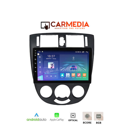 Carmedia Ηχοσύστημα Αυτοκινήτου για Chevrolet Lacetti 2005 (Bluetooth/USB/WiFi/GPS/Apple-Carplay/Android-Auto) με Οθόνη Αφής 12.3"
