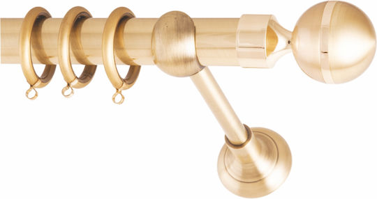 Frans Металик Корниз Pacific Φ25мм 300бр Pacific Oro Mat