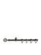 Bară Pliabilă Metalică Pentru Perdele Toledo Single Φ22mm 140-240cm Negru-Auriu