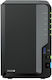 Synology DiskStation DS225+ NAS Кула 24ТБ HDD/S...
