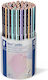 Μολυβια Staedtler 119kp Pa 48τεμ Noris Triplus Jumbo Pastel