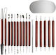 17 1 Stainless Steel Knives Engraving Tool Set of 17pcs