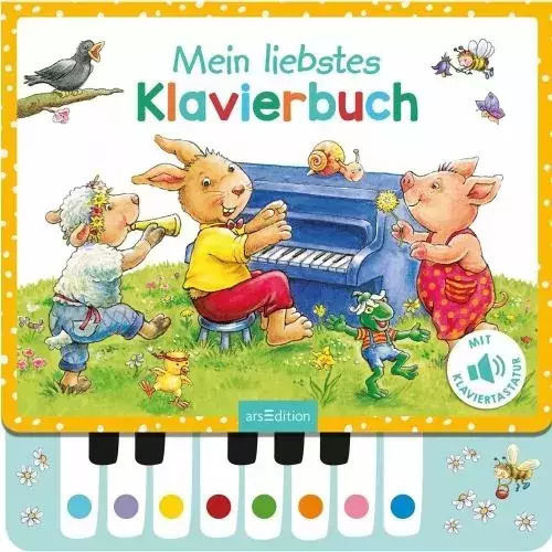 Children's Musical Game Mein Liebstes Klavierbuch 5835549/9274 1-31 In German 20 Pages 24.5x24.5 Cm 3