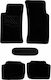 Luxury Quality Carpet Car Mats Black Compatible Ford Sierra Set of 5