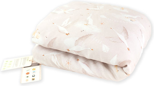 Amy Decke Baumwolle Beige 140x100cm