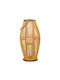 Fylliana Fl9922 Bamboo Tabletop Brown Lantern 24x24x50cm