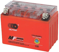 Outdo GEL Motorcycle Battery YTZ14S with Capacity 11.2Ah