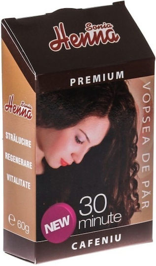 Vopsea De Păr Henna Sonia Premium Maro 60g Kian Cosmetics Company